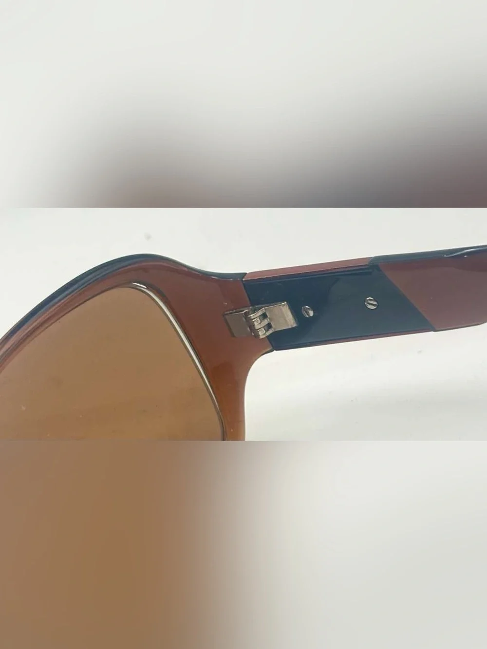 Guess Brown Oval Sunglasses Frames Only
